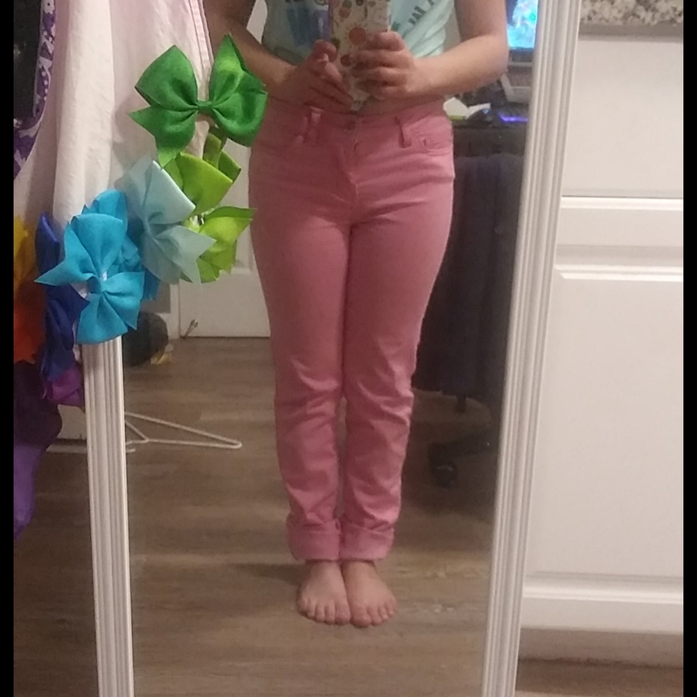Pink pants